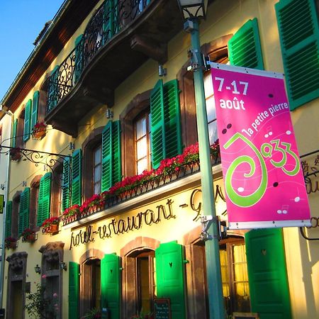 Hotel Restaurant Aux Trois Roses La Petite-Pierre Ngoại thất bức ảnh